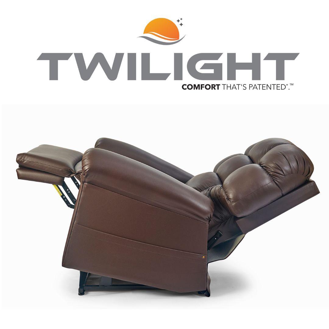 It's easy to rent a Golden PR515 Cloud Twilight lift chair recliner from Electropedic