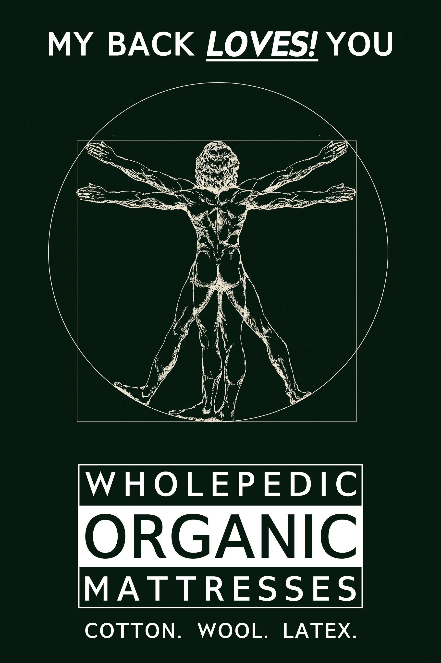 What is the best mattress for your back: Wholepedic organic latex mattress